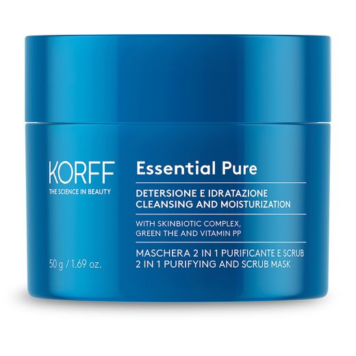 KORFF Essential 2 In 1 Purifying And Scrub Mask 