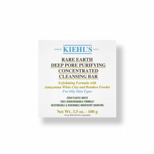 Kiehl's Rare Earth Deep Pore Purifying Concentrated Facial Cleansing Bar