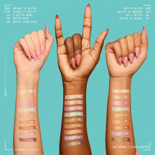 NYX PROFESSIONAL MAKEUP  Buttermelt Powder Highlighter