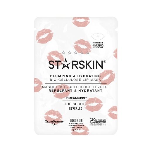 Starskin Dreamkiss™ Plumping and Hydrating Bio-Cellulose Lip Mask Single Sachet