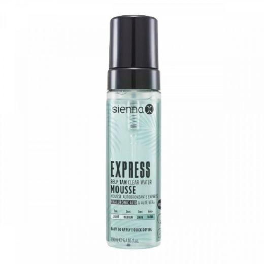 SIENNA X PROFESSIONAL Express Tan Water Mousse 
