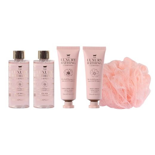 LUXURY BATHING COMPANY Pure Indulgence Floral Set