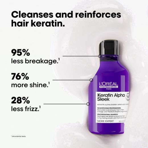 L'ORÉAL PROFESSIONNEL PARIS Keratine Alpha Sleek Shampoo