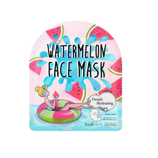 LOOK AT ME Watermelon Tencel Face Mask