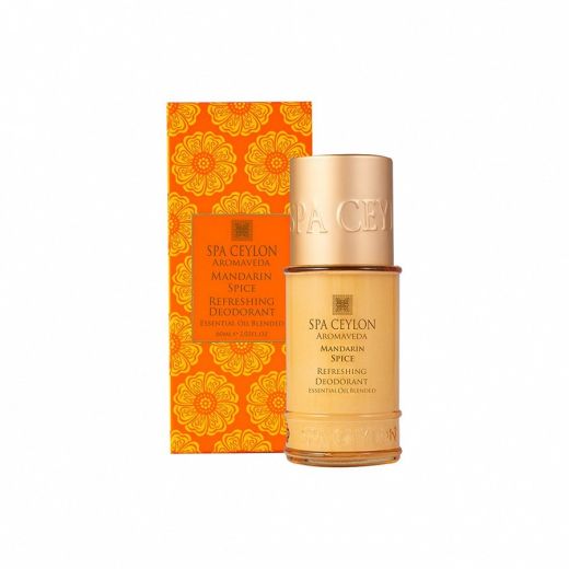 SPA CEYLON AYURVEDA WELLNESS Mandarin Spice Refresh Deodorant