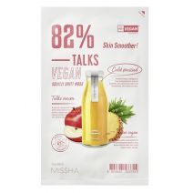 MISSHA Talks Vegan Squeeze Sheet Mask Skin Smoother