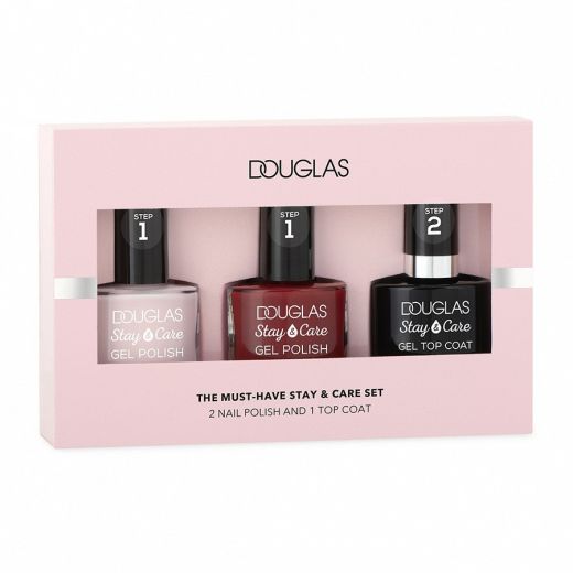 DOUGLAS COLLECTION MAKE - UP Nailpolish Stay & Care Set