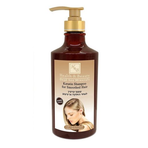 Health and Beauty Keratin Shampoo For Smoothed Hair   (Keratīna šampūns gludiem matiem)