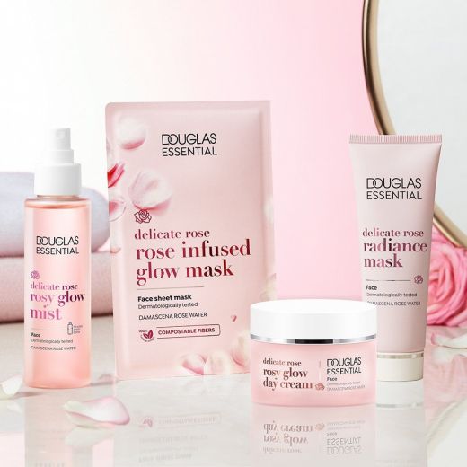 DOUGLAS COLLECTION ESSENTIAL Delicate Rose Rose Infused Glow Mask