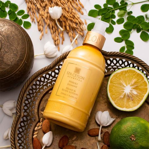 SPA CEYLON AYURVEDA WELLNESS Neroli Jasmine Hand & Body Lotion 