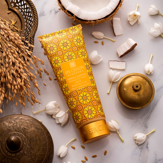 SPA CEYLON AYURVEDA WELLNESS  Neroli Jasmine Hydrate & Treat Rich Body Butter 
