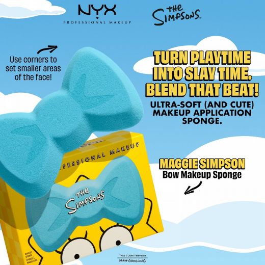 NYX PROFESSIONAL MAKEUP Maggie Simpson Bow Makeup Sponge