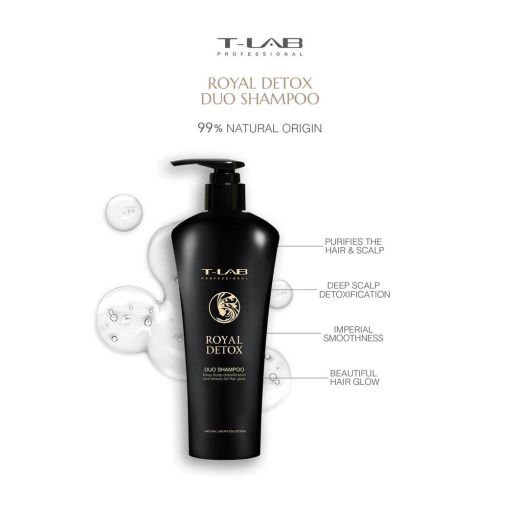 T-Lab professional Royal Detox Duo Shampoo