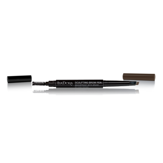 IsaDora Sculpting Brow Pen Waterproof With Brush 0,2 g Nr.80 (Uzacu zīmulis)