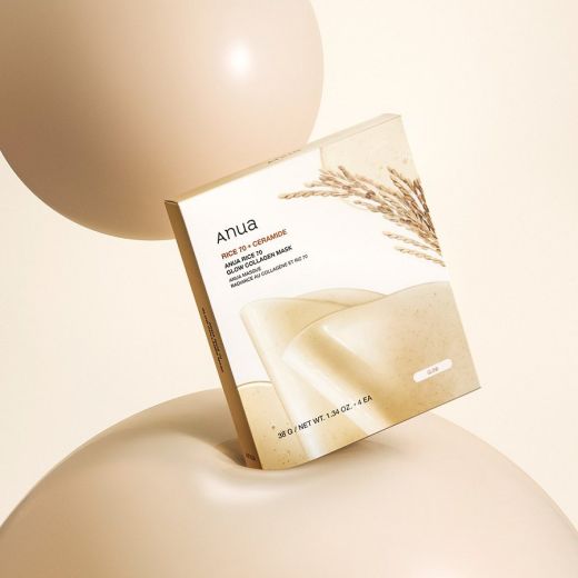 ANUA Rice 70 Glow Collagen Mask