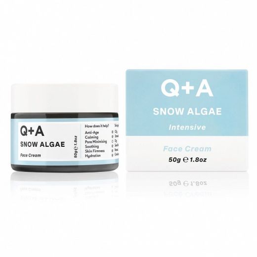 Q+A Snow Algae Intensive Face Cream