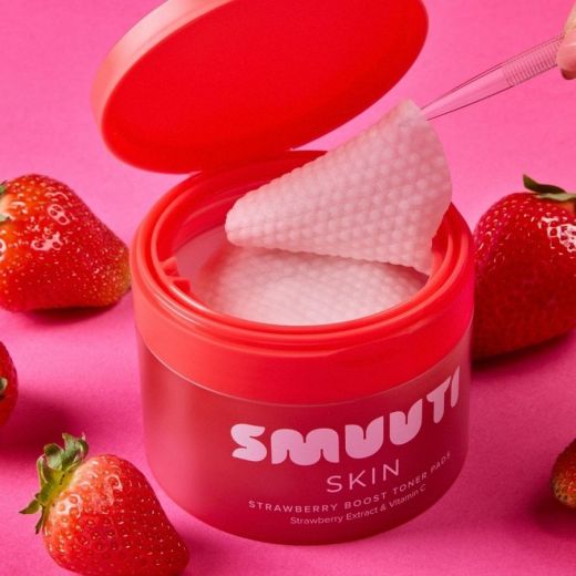 SMUUTI SKIN Strawberry Boost Toner Pads 