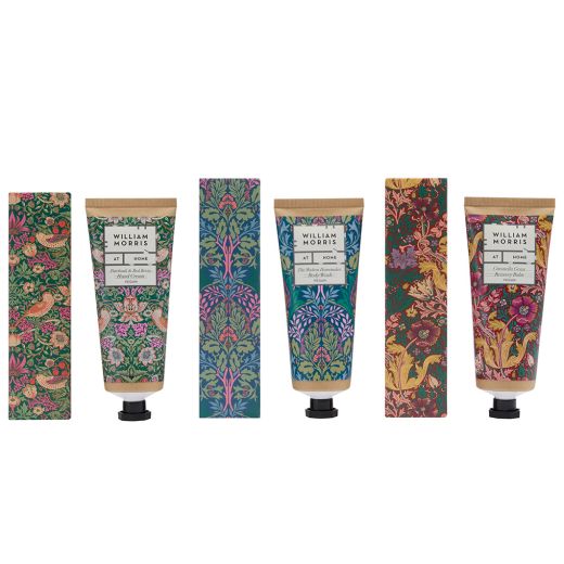 HEATHCOTE & IVORY William Morris At Home Sunflower Swan The Beauty Makers Tool Bag Set