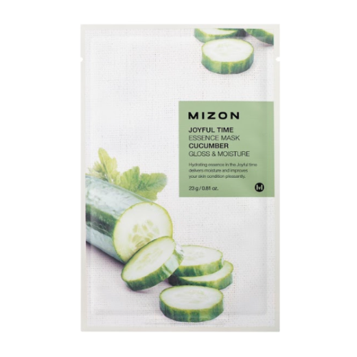 Mizon Joyful Time Essence Mask Cucumber  (Sejas maska ar gurķi)