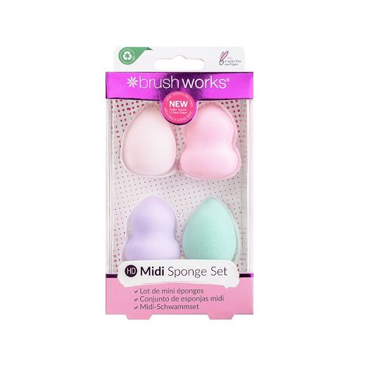 BrushWorks HD Midi Blender Sponge Set