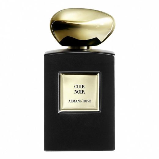 GIORGIO ARMANI Armani Prive Cuir Noir