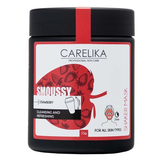 CARELIKA Shaker Smoussy Mask Strawberry