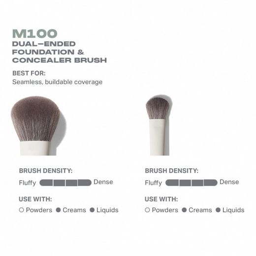 MORPHE M100 Dual-Ended Face Brush
