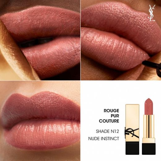 YVES SAINT LAURENT Rouge Pur Couture Refillable Satin Lipstick