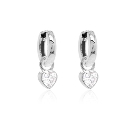 MARMARA STERLING 925 Silver Heart Earrings