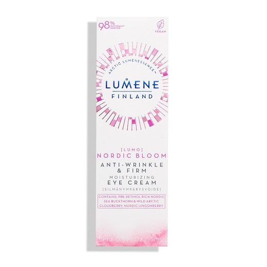 Lumene Nordic Bloom [Lumo] Anti-Wrinkle & Firm Moisturizing Eye Cream  (Mitrinošs pretgrumbu un 