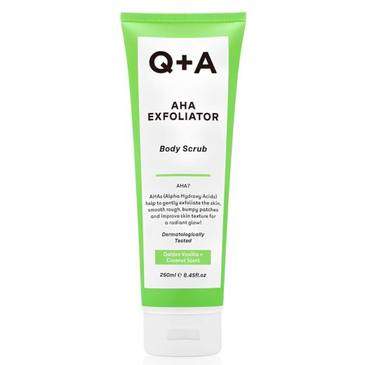 Q+A Aha Exfoliator Body Scrub