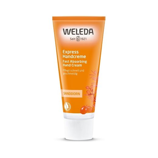 Weleda Sanddorn Express Hand Creme  (Smiltsērkšķu roku krēms)