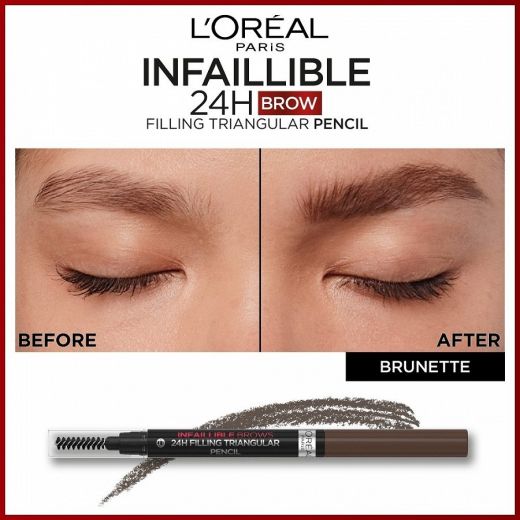 L'ORÉAL PARIS Infallible Brows 24h Filling Triangular Pencil