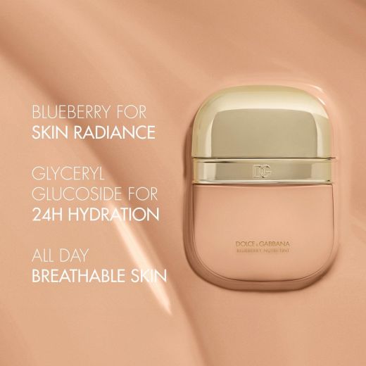 DOLCE&GABBANA BEAUTY Blueberry Nutri-Tint Hydra-Glow & Fresh Skin Tint SPF 20 