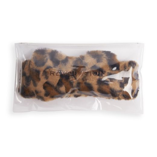 REVOLUTION SKINCARE Leopard Print Headband