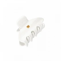 BALMAIN Cellulose Acetate Pince à Cheveux Small White