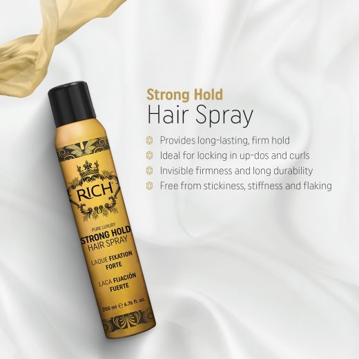 RICH Pure Luxury Strong Hold Hair Spray 