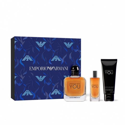 GIORGIO ARMANI Emporio Armani Stronger With You Eau De Toilette 100 Ml Spring Gift Set