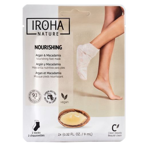 IROHA NATURE Socks Treatment For Feet Nourishing And Argan