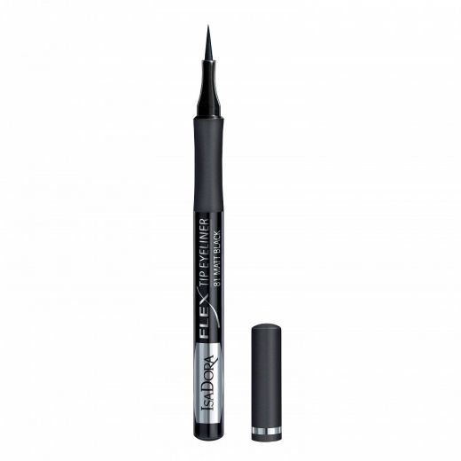 ISADORA Flex Tip Eye Liner Matt Black