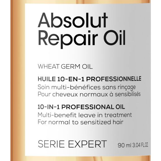 L'Oréal Professionnel Paris Absolut Repair Oil Multi-Benefit Leave In Treatment