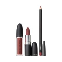 Mac Powdered Snow Powder Kiss Lip Kit