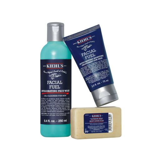 KIEHL'S  Fresh Start Men's Essentials Gift Set For Men 