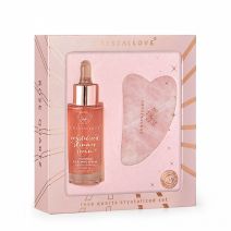 CRYSTALLOVE Rose Quartz Crystalized Set