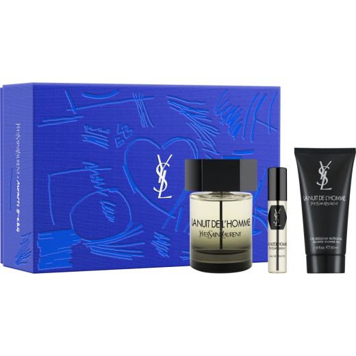 YVES SAINT LAURENT La Nuit De L’homme Gift Set For Men With EDT