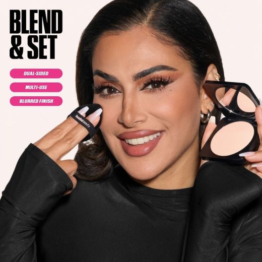 HUDA BEAUTY Easy Bake Pressed Powder Sponge & Case
