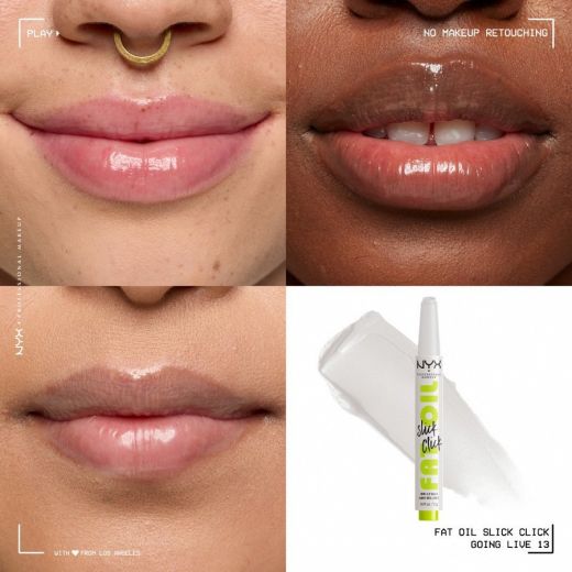 NYX PROFESSIONAL MAKEUP Fat Oil Slick Click Glossy Lip Balm