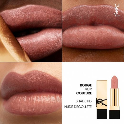 YVES SAINT LAURENT Rouge Pur Couture Refillable Satin Lipstick