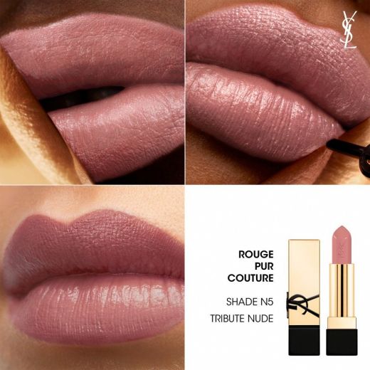 YVES SAINT LAURENT Rouge Pur Couture Refillable Satin Lipstick