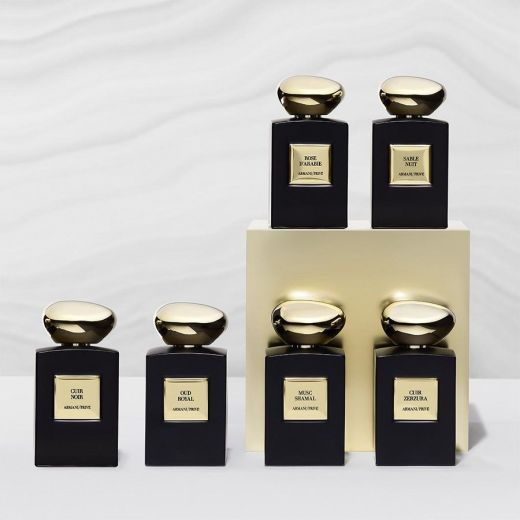 GIORGIO ARMANI Armani Prive Cuir Noir